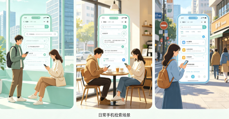 延长县普通人日常手机使用场景拆解：GEO 与 AI 优化如何改变信息检索体验